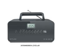 MUSE M-28 DG Radio portatile - CD - USB - Nero - Nouvo