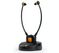 MUSE M-286 CTV Cuffie TV Anziani Wireless 12 ore, Base Ricarica, Ingr. Ottico