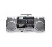 MUSE M-380GBS New GHETTOBLASTER Bluetooth USB 80W Registratore Cassette CD Radio