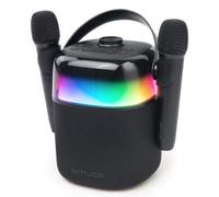 Muse M530KA. Altoparlante BT Karaoke, potenza 30 W, con 6 modalità di luce. IPXS, suono di accompagnamento. Ingresso ausiliario, Presa per cuffie, Ingresso Mic, Porta USB di riproduzione MP3.2