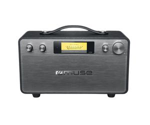 Muse M-670 BT Radio portatile nera, acciaio - Nouvo