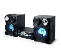 MUSE M80-DJ Microsistema con CD/MP3 Bluetooth, FM Stereo con 60 preselezioni. Porta USB Display a LED.