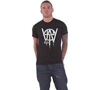 Muse T Shirt Mowhawk Skull Band Logo Nuovo Ufficiale Uomo Nero Size M