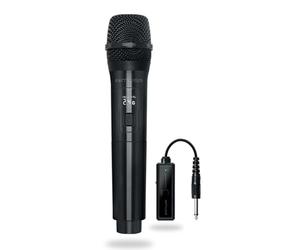Muse MC30WI Microfono inalatorio con display a LED bianco. Transmision 2,4 g. Batteria ricaricabile nel microfono e nel ricevitore.