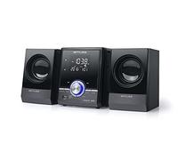 MUSE MICROCADENA CD MP3 Bluetooth USB AUX (M-38 BT) M-38 BT, Home Audio Micro System, Negro, 1 DISCOS, 10 W, DE 2 VÍAS, FM