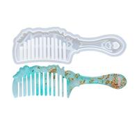 MUSE MOLD SILICONE - Spazzola Per Capelli Stampo, Muffa Pettinata, Versatile Spazzola Per Capelli Strumento Di Styling Epossidico Stampo Per Lo Strumento Di Styling | Easy Demoulding Resin Casting Sta