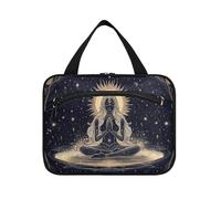 Muse Moon Godness Boho Hanging Travel Bag Hanging con gancio, Designer Espandibile Trucco Borse per il Viaggio Essenziali per le Donne Vacanza bolso para maquillaje de Mujer L