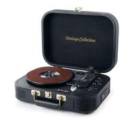 MUSE MT-201 GLD NEGRO TOCADISCOS ESTÃ‰REO/USB/BLUETOOTH