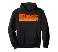 Muse, Pennsylvania Stile retrò anni '80 Felpa con Cappuccio