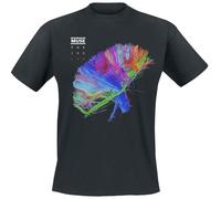 MUSE The 2nd Law Album Uomo T-Shirt Nero 100% Cotone Regular