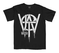 Muse Will Of The People Stencil autorizzato Uomo maglietta