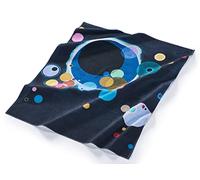 Musearta Asciugamano da spiaggia unisex con motivo Several Circles dell'artista Vasily Kandinsky, in cotone, dimensioni 120 x 150 cm, BT-VK-SC-V424416