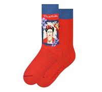 MuseARTa Calzini unisex Frida Kahlo, Colore: rosso, 40-46