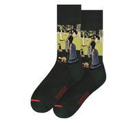 MuseARTa Georges Seurat Calzini, Verde, 40-46 Unisex-Adulto