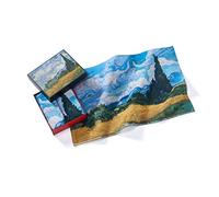 Musearta GT2-VG-WC-V433126 - Set di 2 asciugamani unisex per ospiti con motivo Wheatfield con cipressi dell'artista Vincent Van Gogh in cotone, dimensioni 40 x 60 cm