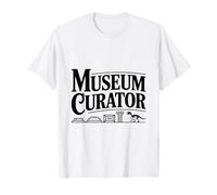 Museo Curatore Vita Vintage Art Amante Idea Maglietta