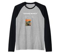 Museo d'Arte Grafica Moderna Edvard Munch The Scream Maglia con Maniche Raglan