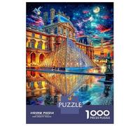 Museo del Louvre Puzzle 1000 Pezzi, Jigsaw Puzzle Difficili Per Adulti E Ragazzi Dai 14 Anni in Su, Home Giochi Puzzle 70x50cm/1000pcs