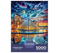 Museo del Louvre Puzzle 1000 Pezzi | Puzzle Per Adulti E Bambini | Per Tutta La Famiglia | Con Una Misura Di 38x26cm/1000pcs