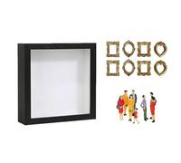 Museo fai da te: cimeli per momenti speciali, fai da te terapeutico con figure d'oro (grigio scuro, 25 x 25 cm)