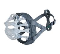 MUSERUOLA INVISA BASKERVILLE - Design umano brevettato, permette di bere e ansimare, regolabile, imbottita, adatta all’addestramento, impedisce di mordere e di ingerire rifiuti (Taglia 5)