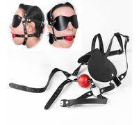 MUSERUOLA MASCHERA MORSO GAG BALL sadomaso SEX DILDO SFERA palla bocca MOD.37