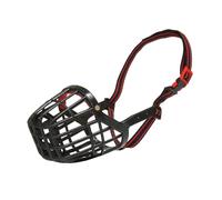 Museruola modello Lupo Black per cani Croci