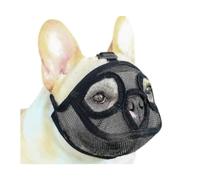 Museruola per cani a muso corto, adatta a razze con muso corto e lingua in rete traspirante.