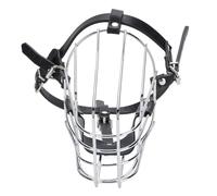 Museruola per cani Anti-morso che abbaia Copri bocca per animali domestici in ferro sicuro per Golden Retriever Pastore tedesco Cani di taglia grande Addestramento attività