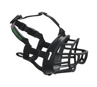 Museruola per cani Baskerville ULTRA | Taglia 1 | Design Etico Brevettato, Cane può Respirare, Ansimare e Bere, Regolabile, Imbottita, Impedisce di Morsicare, Rovistare