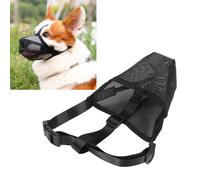 Museruola per cani in rete compatibile con la prevenzione della ricerca di cibo, leggera come una piuma, design completamente coperto con ma