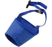 Museruola per cani Museruola anti-morso per animali domestici regolabile e traspirante per cucciolo blu 21x31 cmPratico e professionale