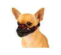 Museruola per cani - museruola cani taglia XXS - in plastica leggera e regolabile - comfort e sicurezza - per passeggiate, addestramento e viaggi - Flamingo Museruola Silas XXS