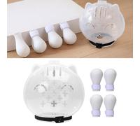 Museruola per gatti, multifunzionale, con cuscinetti per le zampe, la