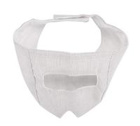 Museruola per Gatto, Copertura Protettiva in Cotone Traspirante, Anti Morsi, Taglia S - Design con Apertura per il Respiro, Regolabile con Strappo, Accessorio per la Cura del Gat (M)