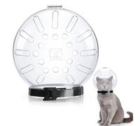Museruola traspirante per gatti, con cappuccio anti-morso trasparente, anti-morso, casco astronauta, museruola regolabile per gattini, viso per animali domestici per evitare che i gatti mordano e