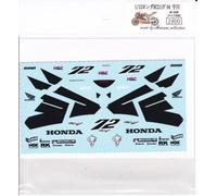 Museum Collection 1/12 Honda RC211V '04 Ukawa Decal per TAMIYA D395 dal Giappone