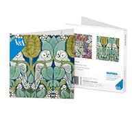 Museums and Galleries Marketing Victoria and Albert Museum - Biglietti Voysey Bids, motivo: uccelli, 123 x 123 mm