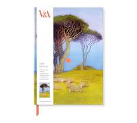 Museums & Galleries Agenda da scrivania 2026, formato A5, visualizzazione settimanale, museo V&A, paesaggi tranquilli