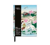 Museums & Galleries Agenda tascabile 2026, formato A6, vista settimanale, The British Museum, paesaggi giapponesi