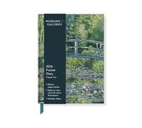 Museums & Galleries Agenda tascabile 2026, formato A6, visualizzazione settimanale, arte classica