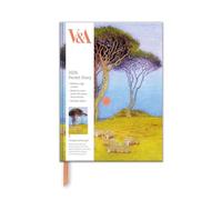 Museums & Galleries Agenda tascabile 2026, formato A6, visualizzazione settimanale, museo V&A, paesaggi tranquilli