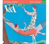 Museums & Galleries Calendario 2026 in stile Art Deco Fashion, con visualizzazione mensile, calendario da parete 2026, planner da parete e organizer personale per casa e famiglia