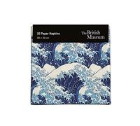 Museums & Galleries - Confezione da 20 tovaglioli di carta con motivo "The Great Wave" di Hokusai, stoviglie usa e getta