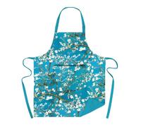 Museums & Galleries Grembiule regolabile - Vincent Van Gogh rami di mandorlo in fiore - design artistico floreale - cotone biologico - elegante accessorio per la casa, multicolore, 80 x 80 x 0.5 cm