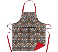 Museums & Galleries Grembiule regolabile - William Morris Strawberry Thief - Design artistico classico - cotone biologico - elegante accessorio per la casa, multicolore, 72 x 80 x 0.5 cm