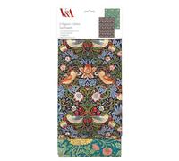 Museums & Galleries Set di 2 strofinacci in cotone biologico, design artistico di William Morris, accessori per la casa