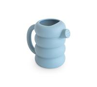 Mushie Annaffiatoio Giocattolo in Silicone per Bebè e Bambini, French Blue | Presa facile, Versamento controllato, Motricità fine, Coordinazione occhio-mano, Gioco sensoriale, Lavabile in lavastoviglie
