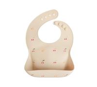 Mushie Silicone Baby Bib bavaglino Cherries 1 pz