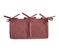 mushie Borsa Portaoggetti | Organizer per Lettino | Alta qualità | Sicuro e Igienico | Cognac